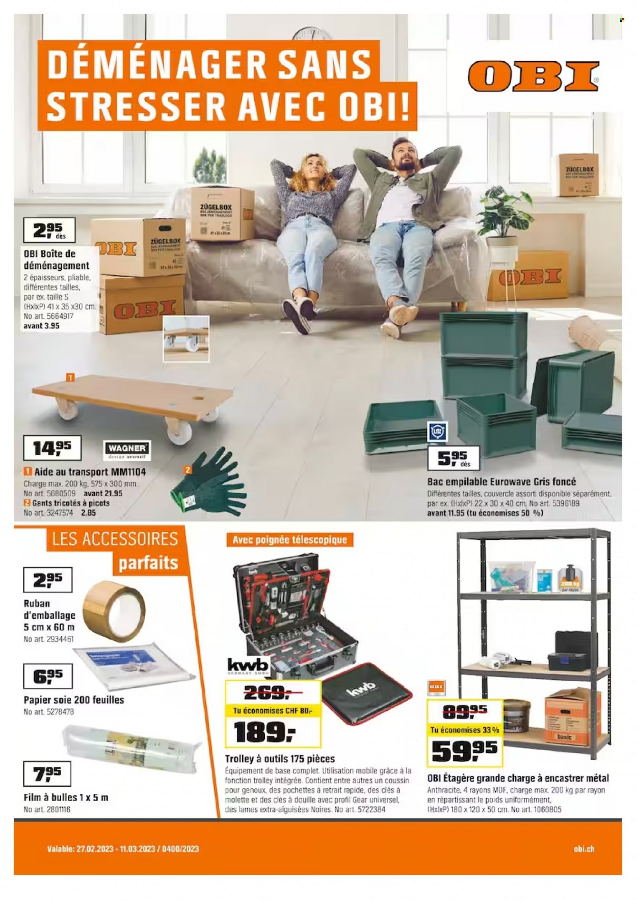Catalogue OBI - 27.2.2023 - 11.3.2023. Page 1