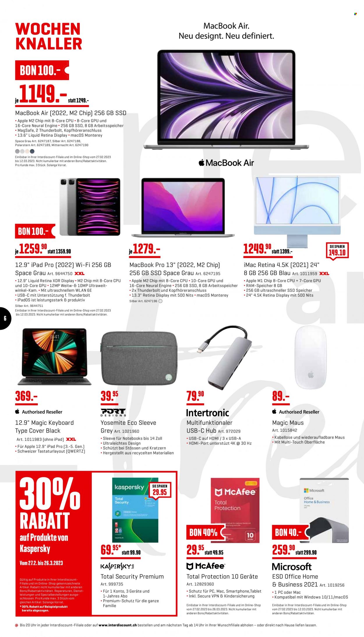 Catalogue Interdiscount - 27.2.2023 - 12.3.2023. Page 6