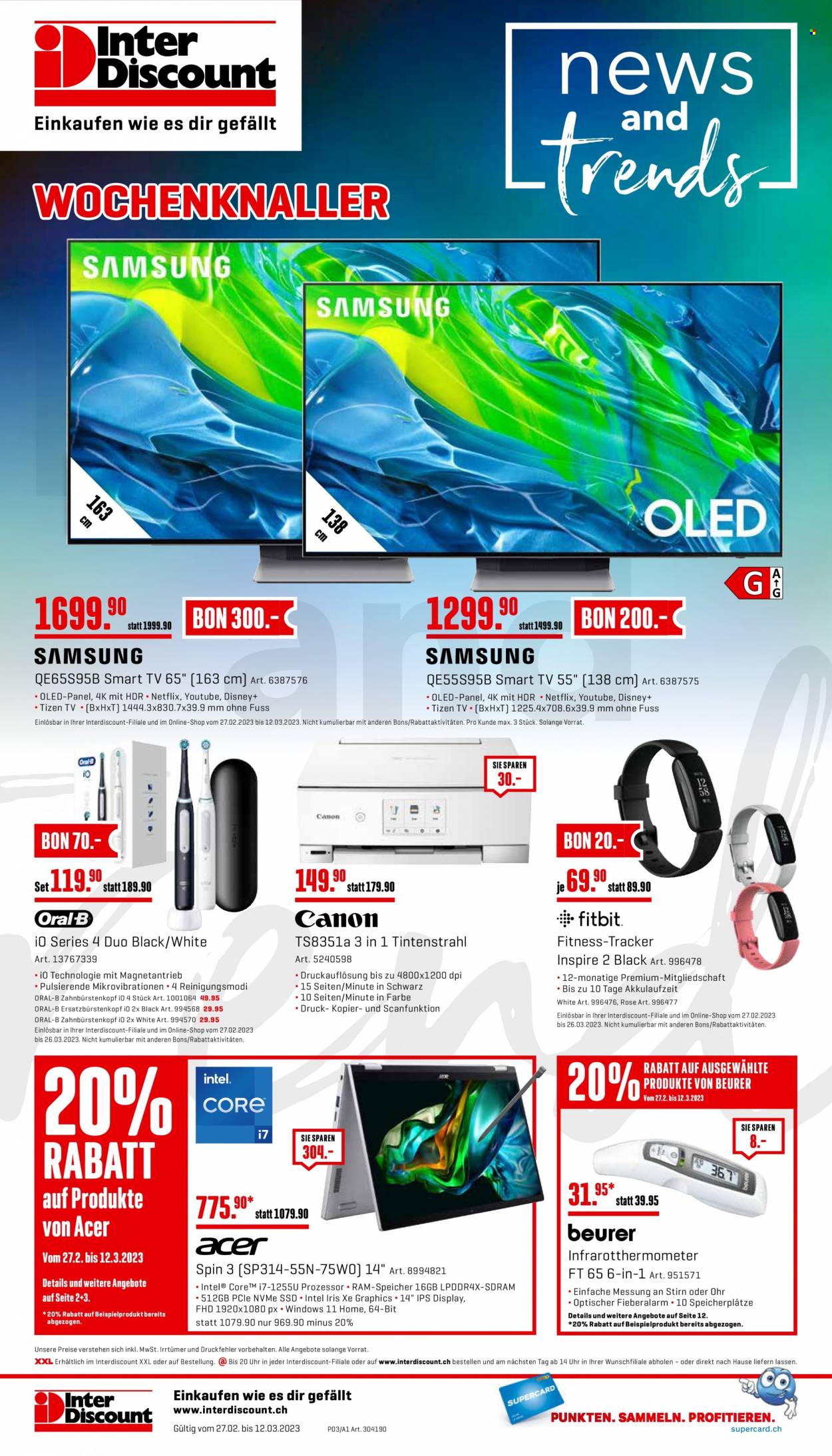 Catalogue Interdiscount - 27.2.2023 - 12.3.2023. Page 20