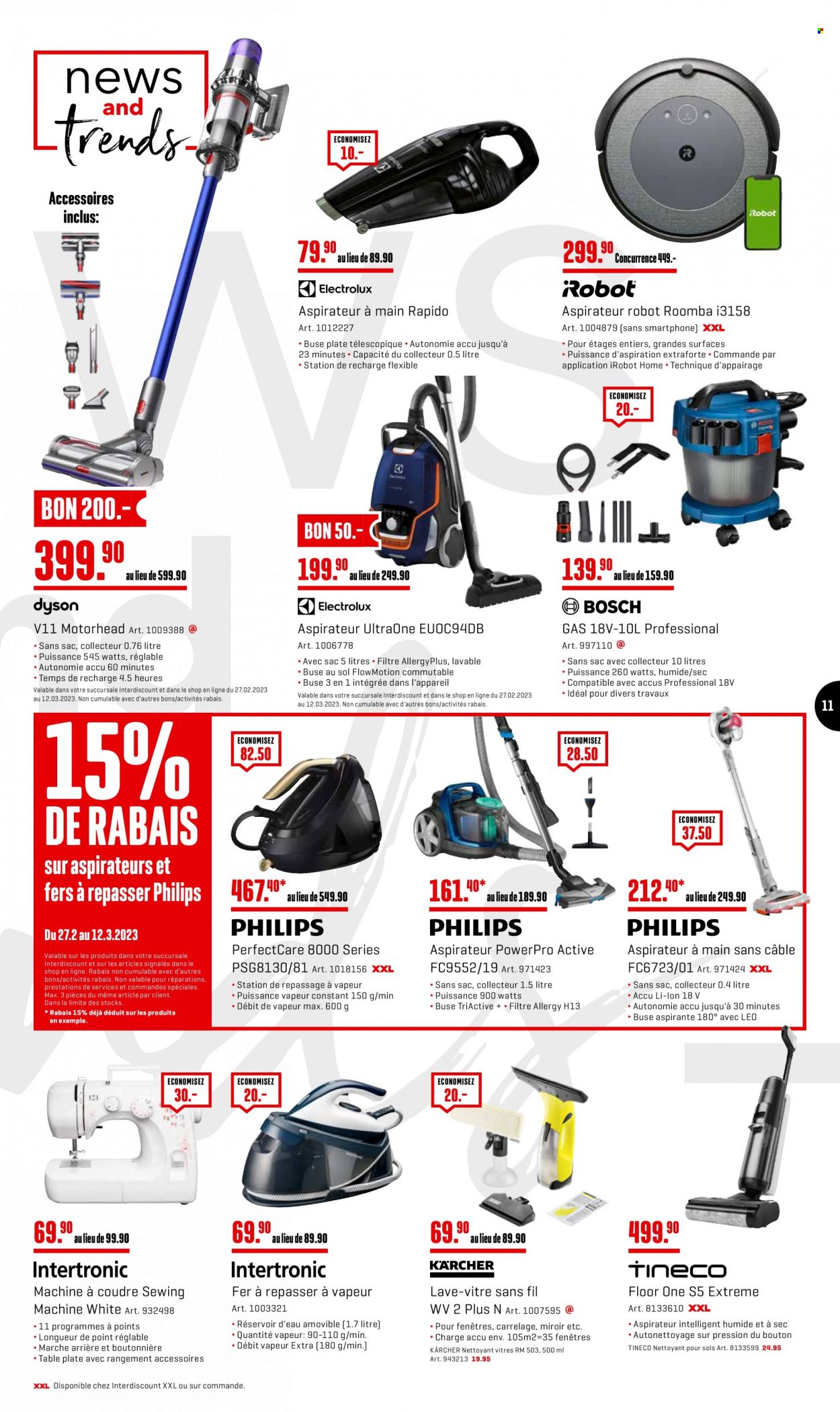 Catalogue Interdiscount - 27.2.2023 - 12.3.2023. Page 11
