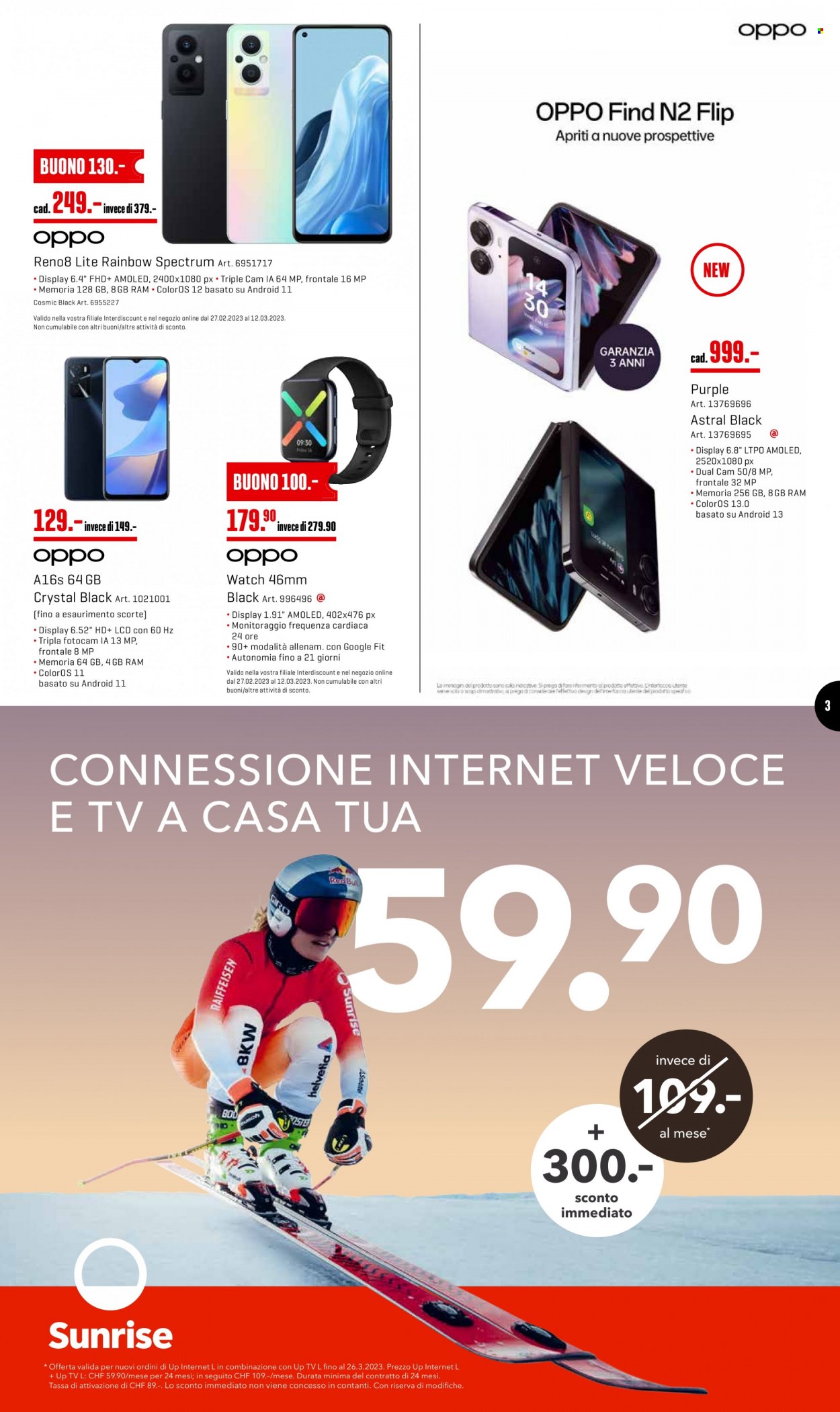 Prospekt Interdiscount - 27.2.2023 - 12.3.2023. Seite 3