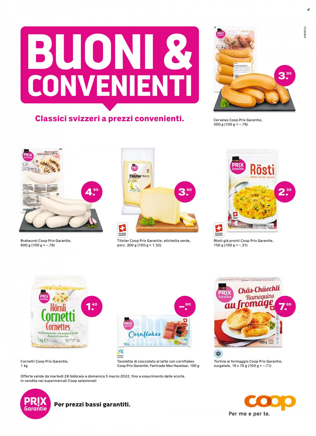 Prospekt Coop - 28.2.2023 - 6.3.2023. Seite 22