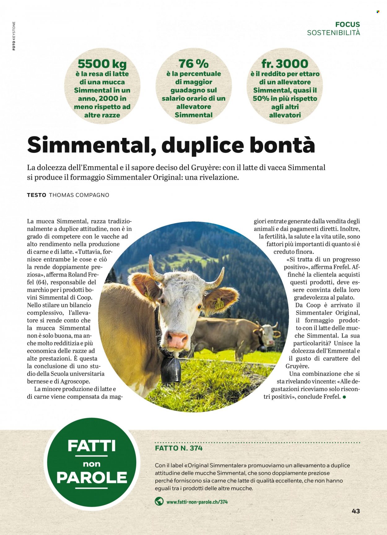 Prospekt Coop - 28.2.2023 - 6.3.2023. Seite 43