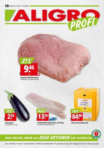 Prospekte ALIGRO - 6.3.2023 - 11.3.2023.