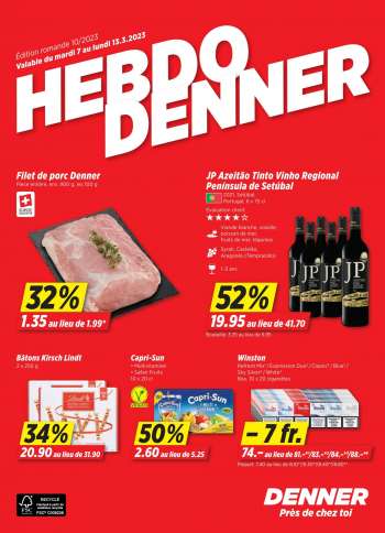 Catalogue Denner - 7.3.2023 - 13.3.2023.