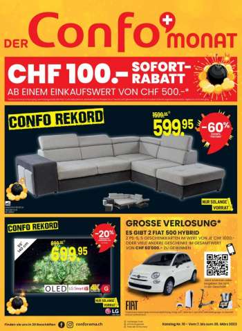 Catalogue Conforama - 7.3.2023 - 20.3.2023.