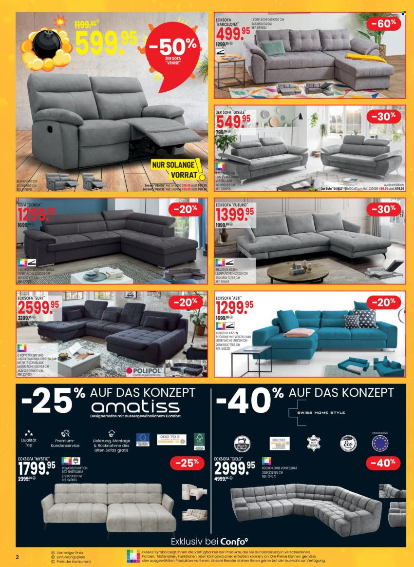 Volantino Conforama - 7.3.2023 - 20.3.2023. Pagina 2
