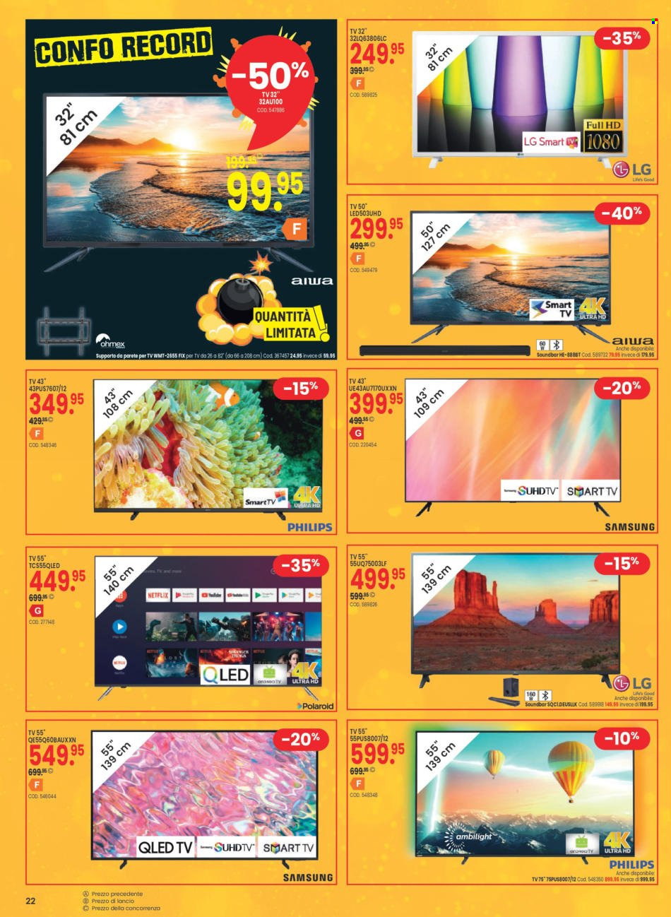 Volantino Conforama - 7.3.2023 - 20.3.2023. Pagina 22