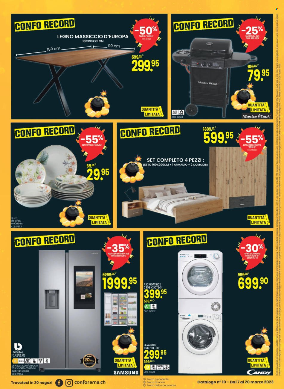 Volantino Conforama - 7.3.2023 - 20.3.2023. Pagina 24