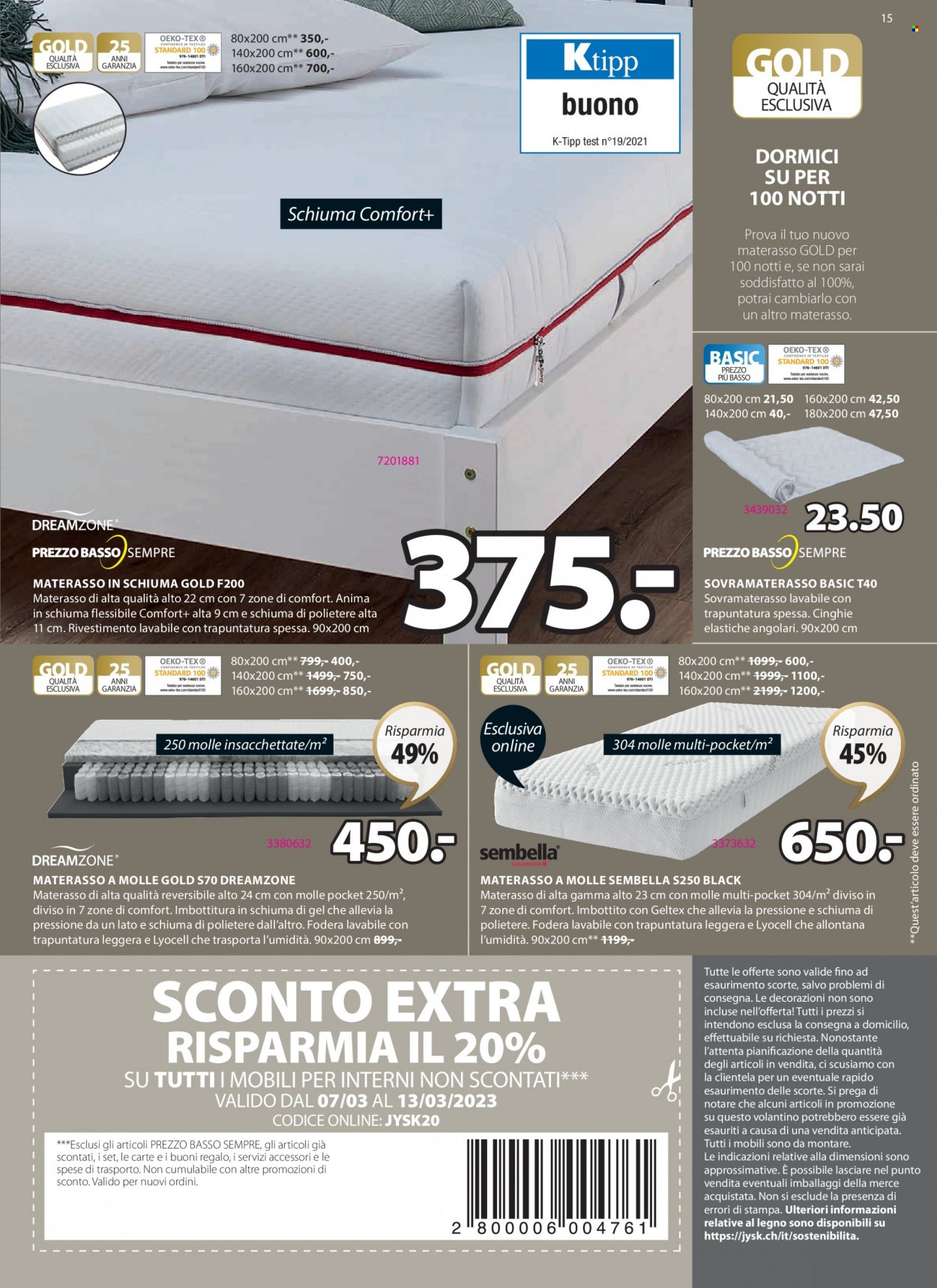 Catalogue JYSK - 7.3.2023 - 13.3.2023. Page 15
