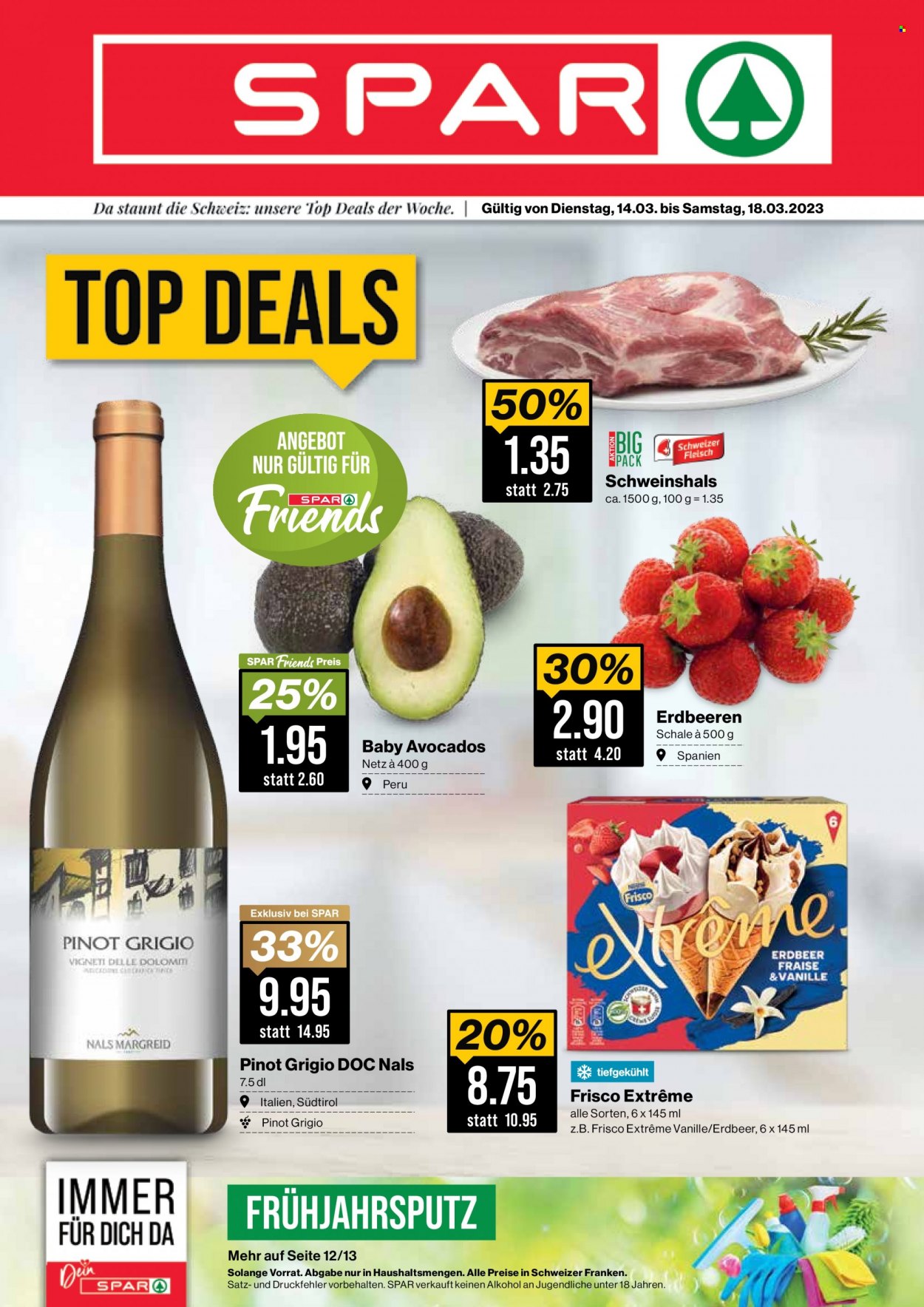 Volantino SPAR - 14.3.2023 - 18.3.2023. Pagina 1