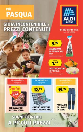 Volantino Aldi - 16.3.2023 - 22.3.2023.