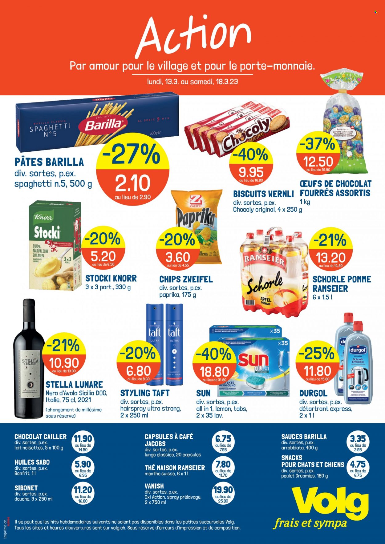 Catalogue Volg - 13.3.2023 - 18.3.2023. Page 1
