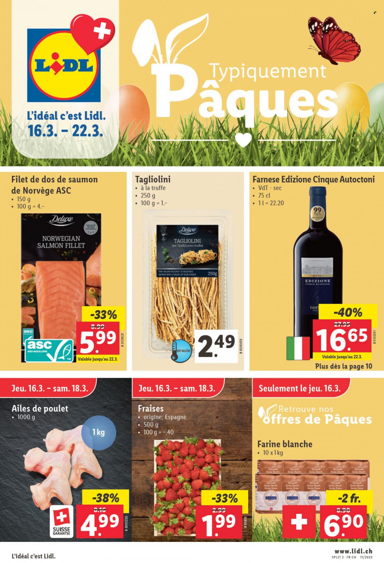 Volantino Lidl - 16.3.2023 - 22.3.2023. Pagina 1