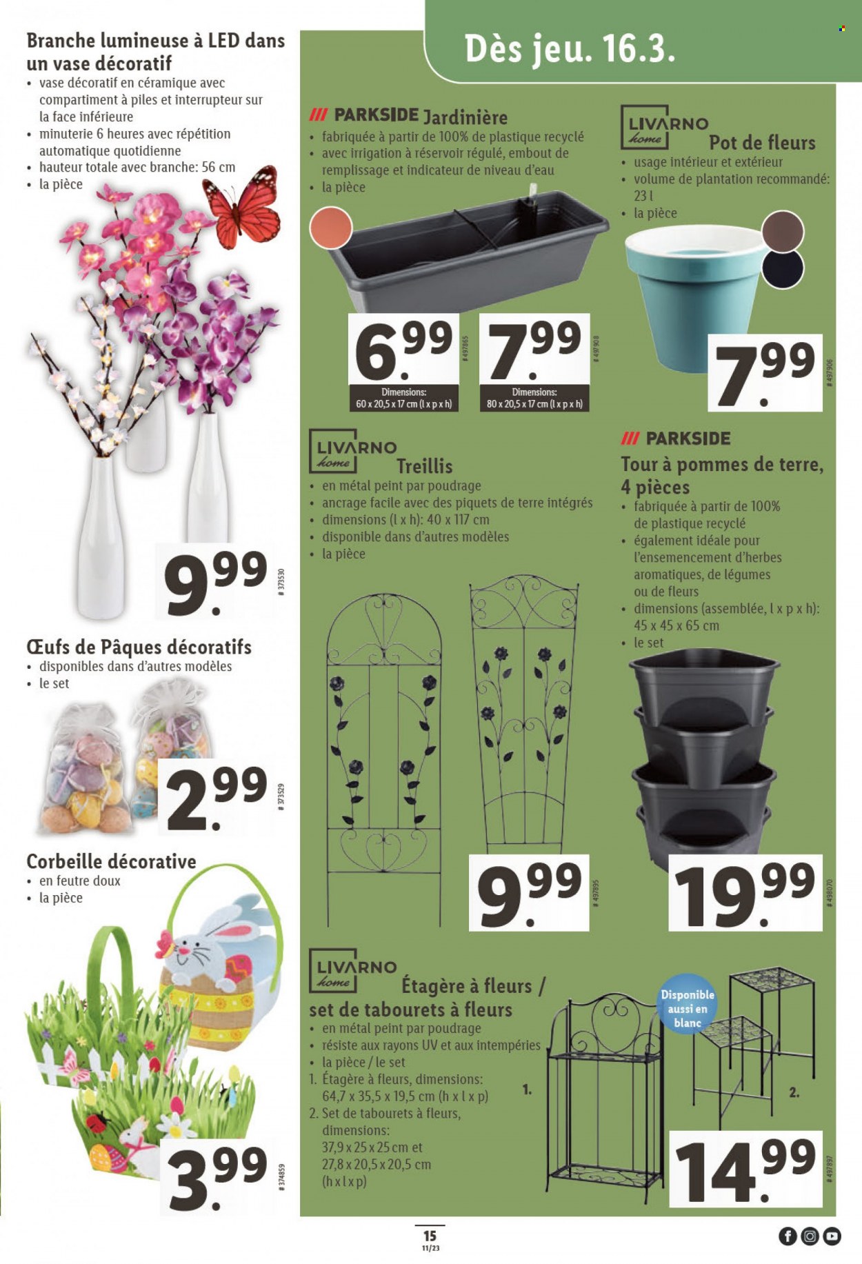 Volantino Lidl - 16.3.2023 - 22.3.2023. Pagina 15