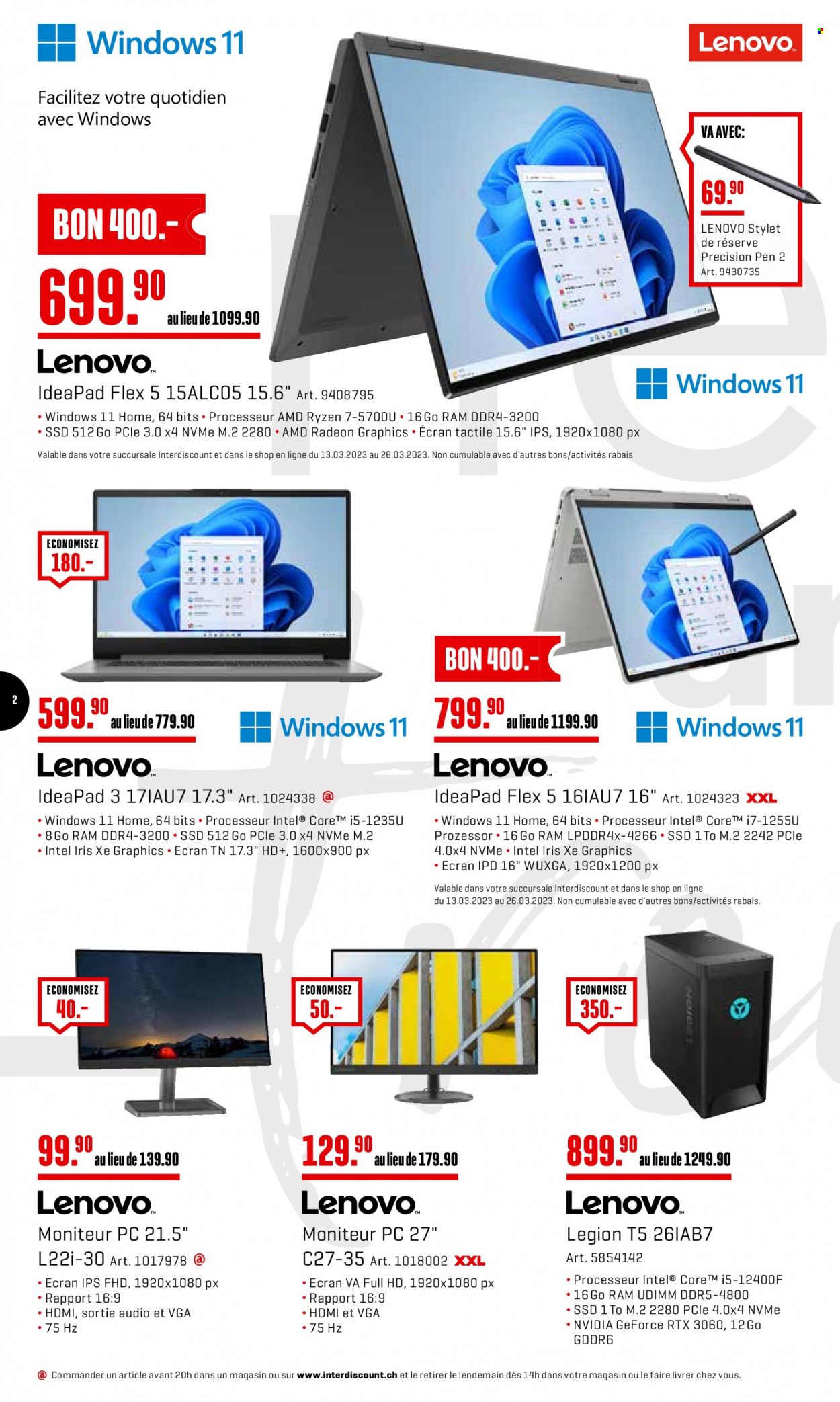 Catalogue Interdiscount - 13.3.2023 - 26.3.2023. Page 2