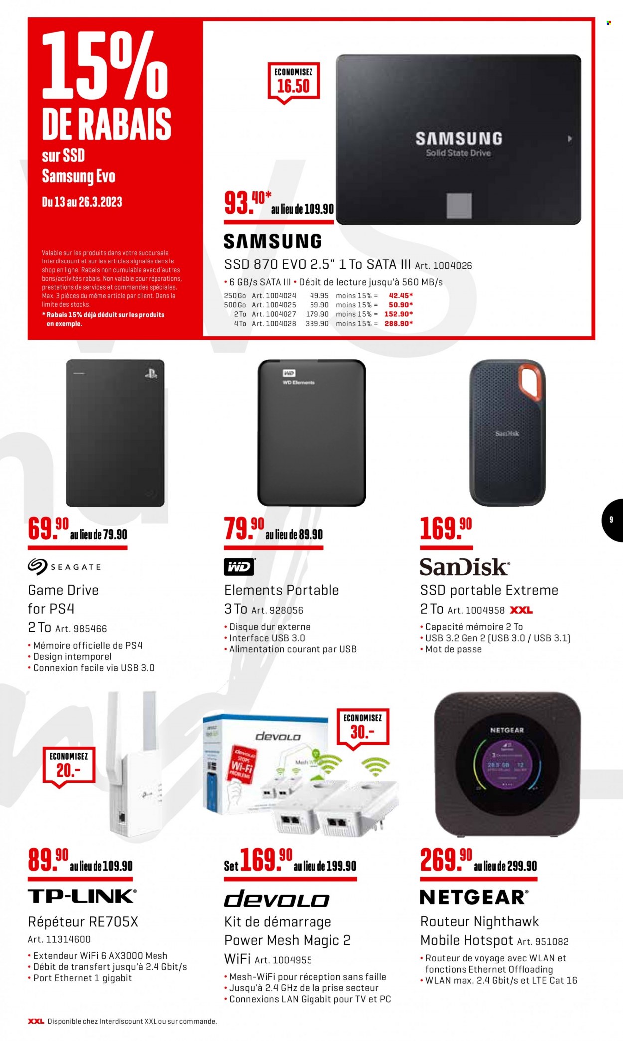 Catalogue Interdiscount - 13.3.2023 - 26.3.2023. Page 9