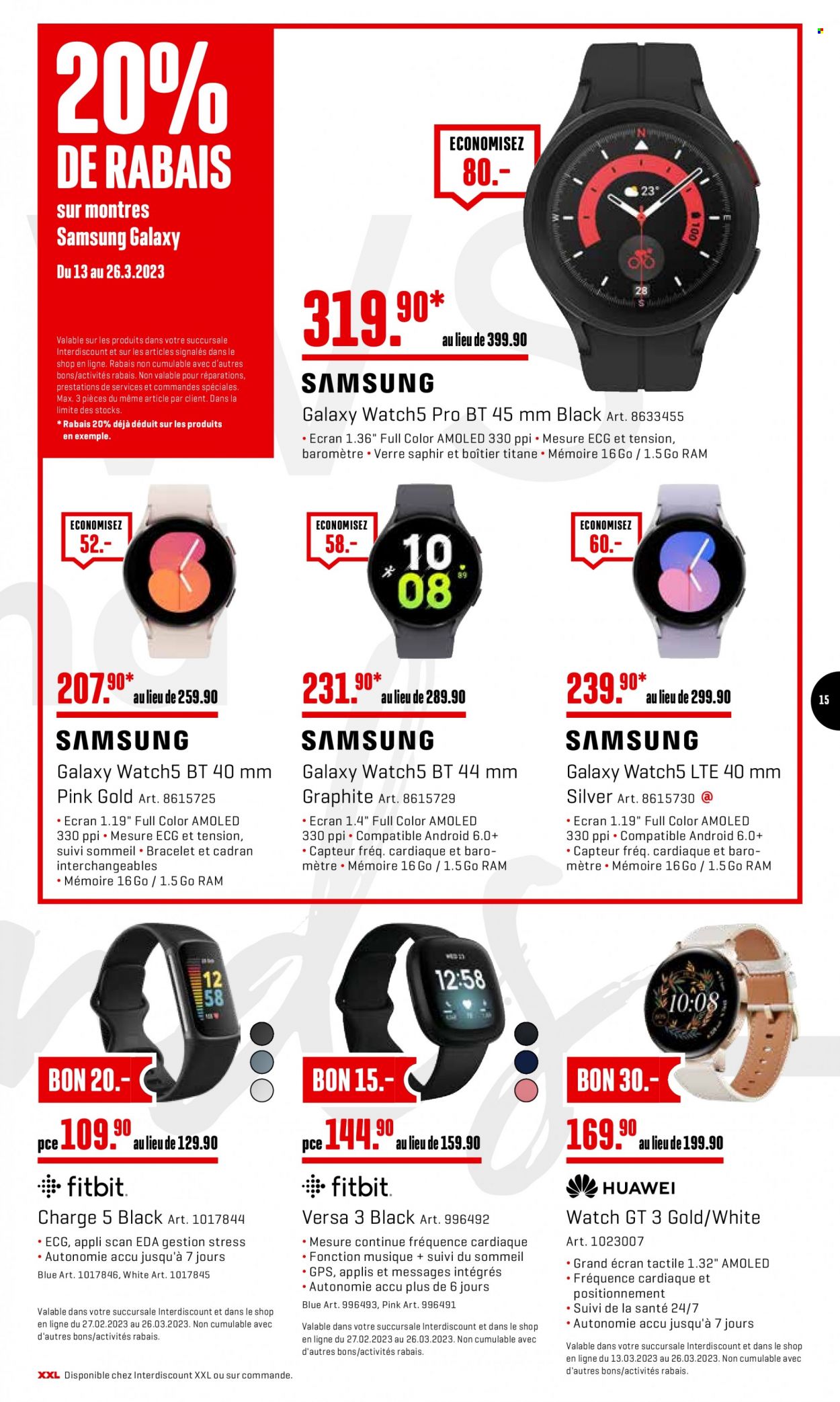 Catalogue Interdiscount - 13.3.2023 - 26.3.2023. Page 15