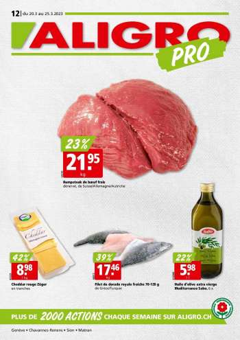 Catalogue ALIGRO - 20.3.2023 - 25.3.2023.