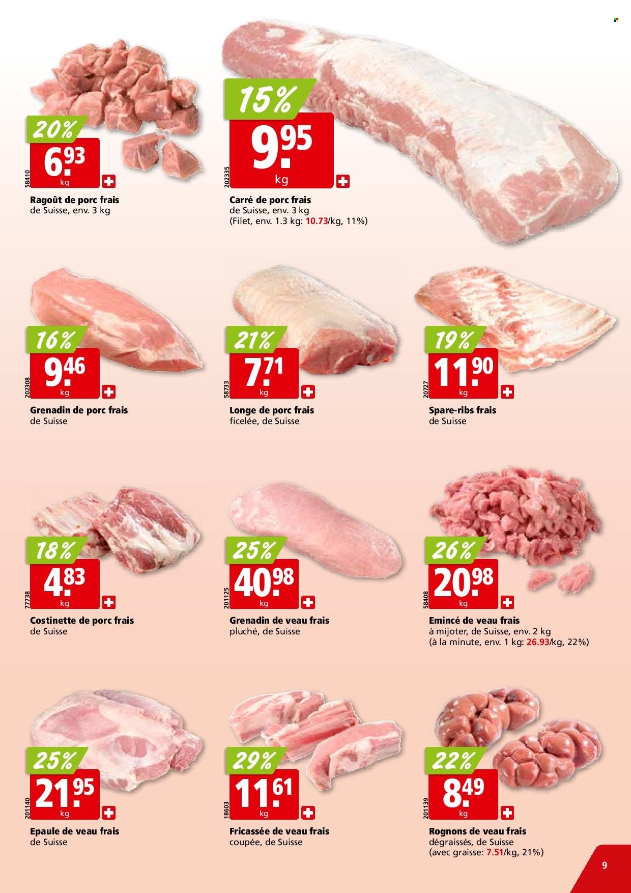 Volantino ALIGRO - 20.3.2023 - 25.3.2023. Pagina 9