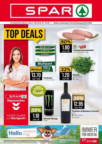 Prospekte SPAR - 21.3.2023 - 25.3.2023.