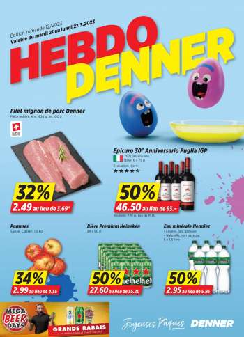 Catalogue Denner - 21.3.2023 - 27.3.2023.