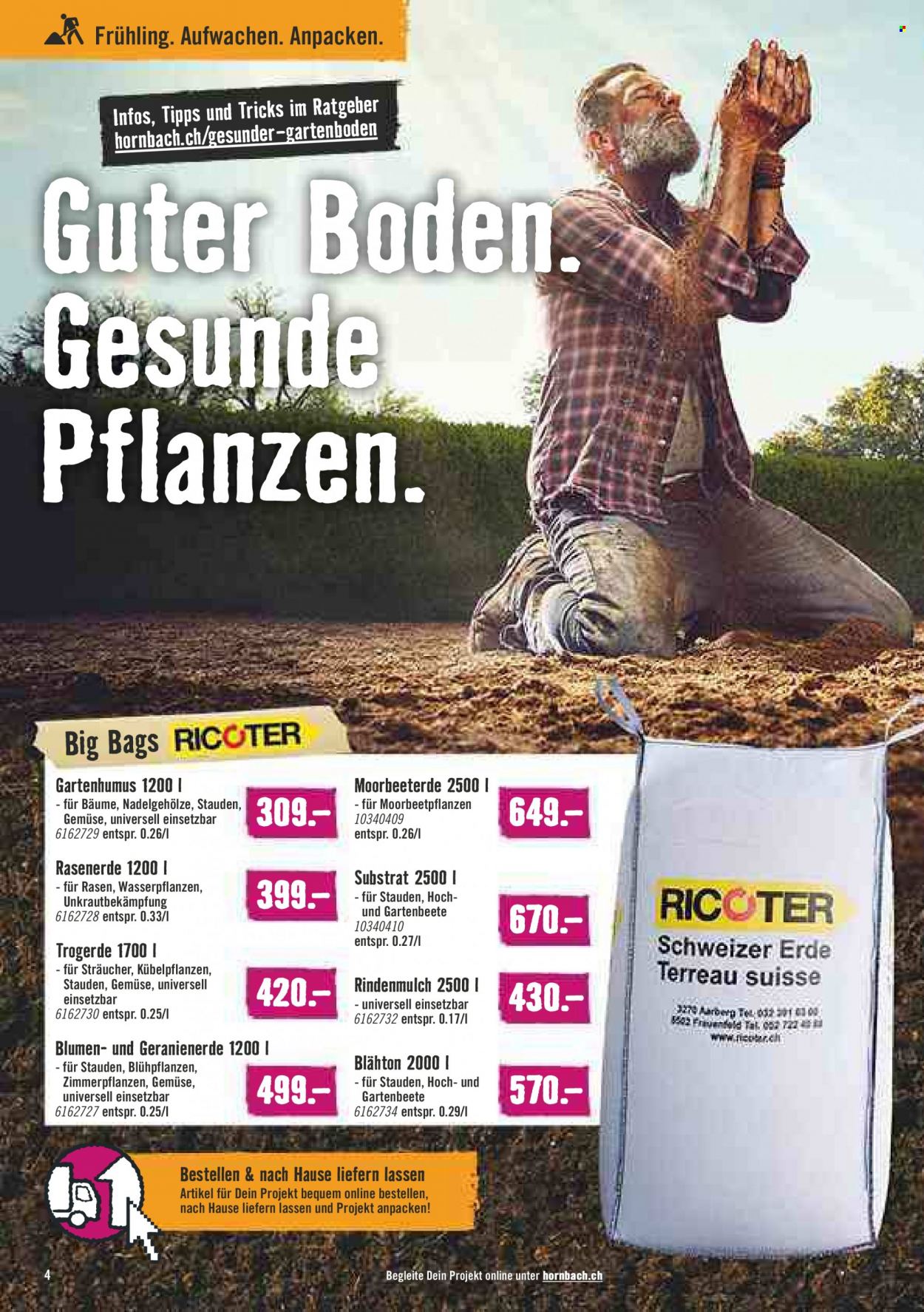 Prospekt Hornbach - 20.3.2023 - 17.4.2023. Seite 4