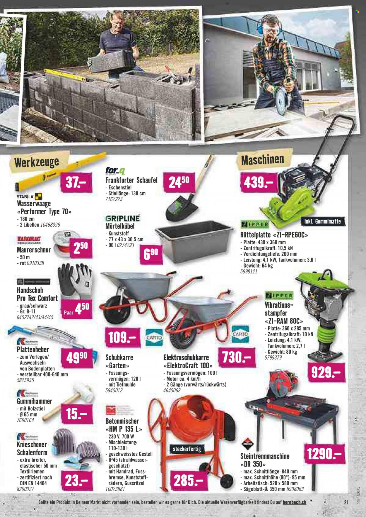 Prospekt Hornbach - 20.3.2023 - 17.4.2023. Seite 21