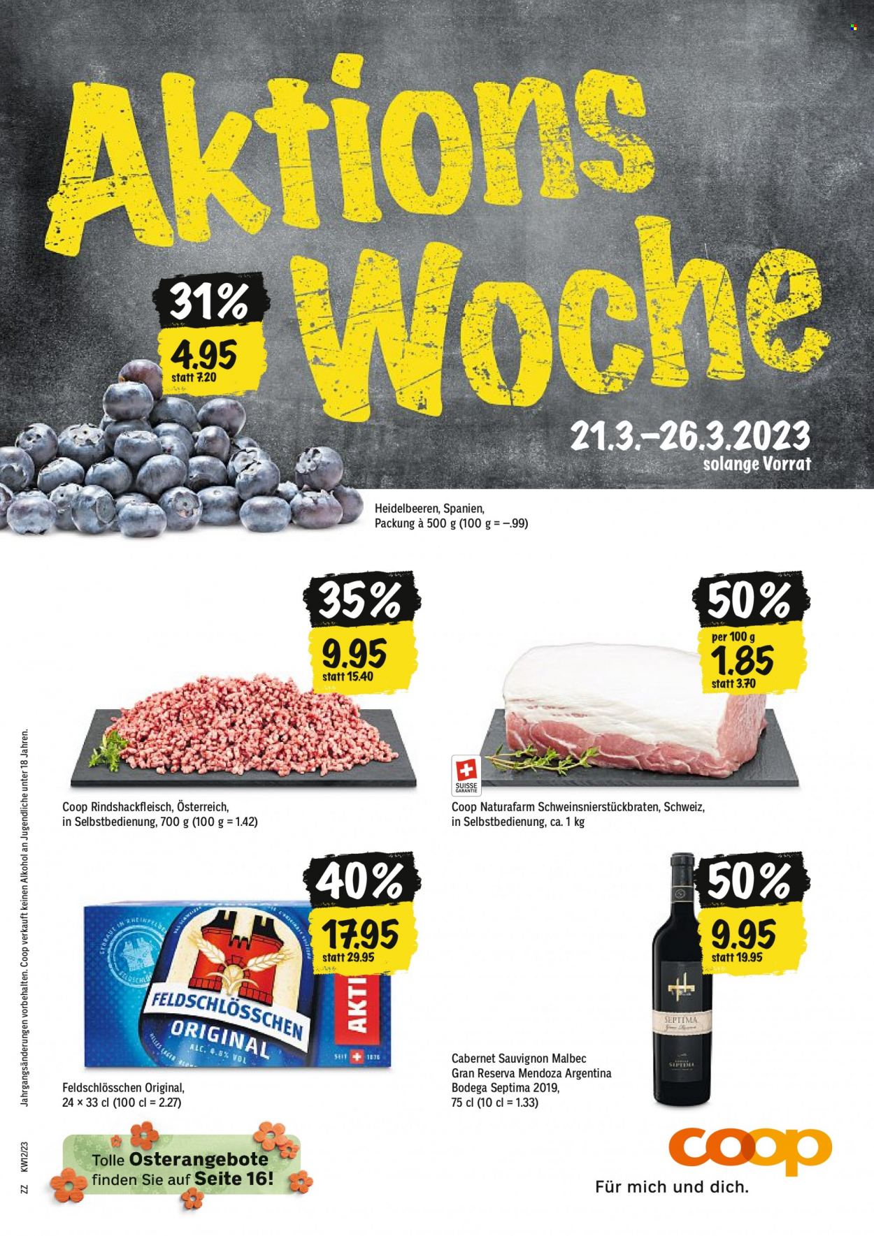 Volantino Coop - 21.3.2023 - 26.3.2023. Pagina 1