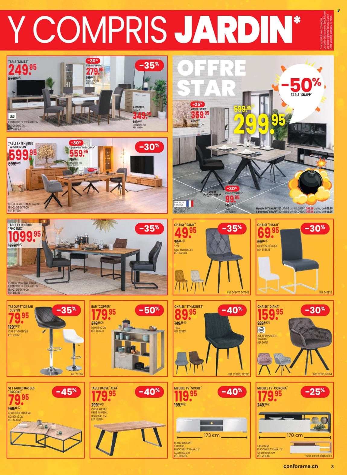 Volantino Conforama - 21.3.2023 - 3.4.2023. Pagina 3