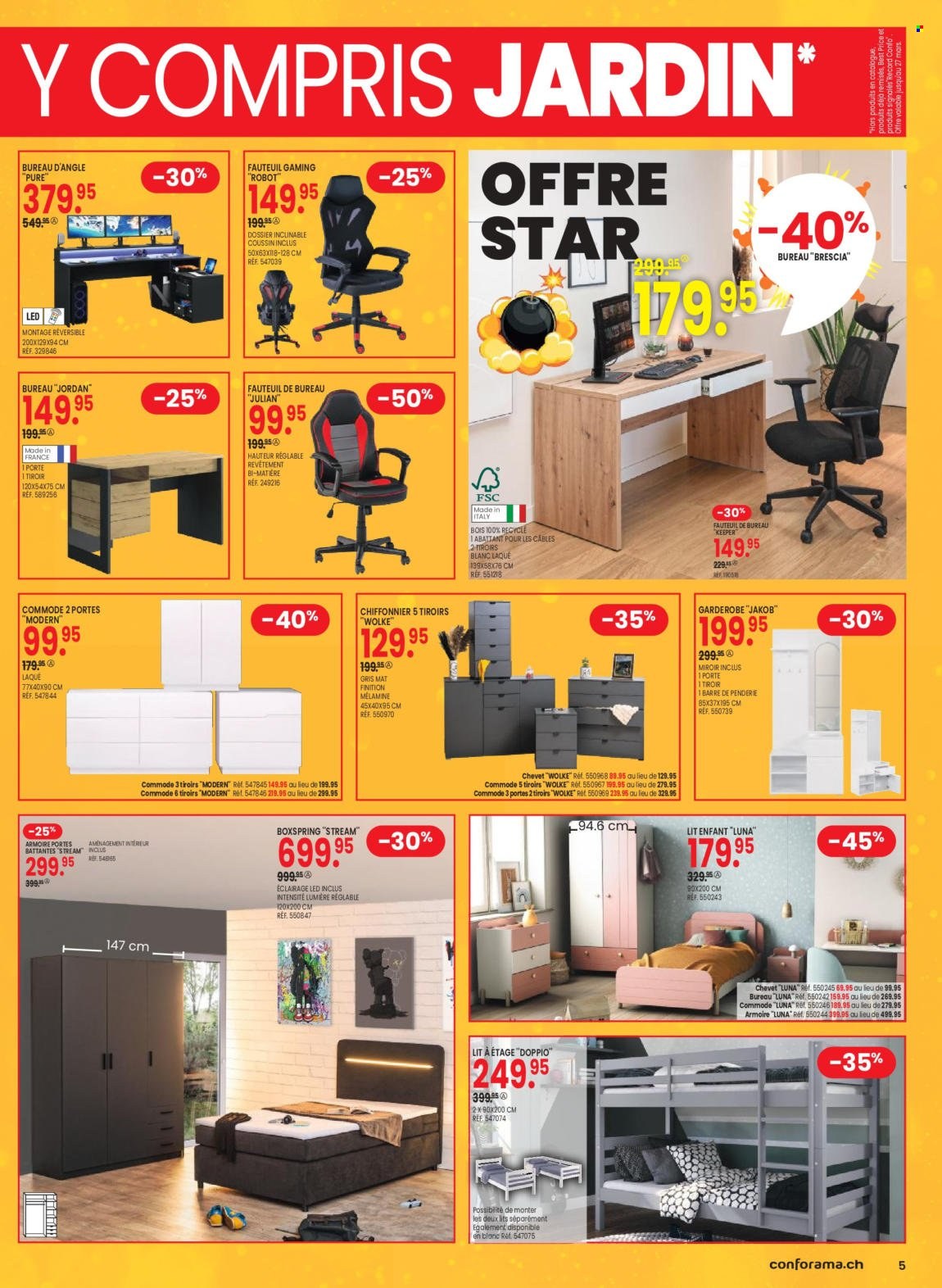 Volantino Conforama - 21.3.2023 - 3.4.2023. Pagina 5