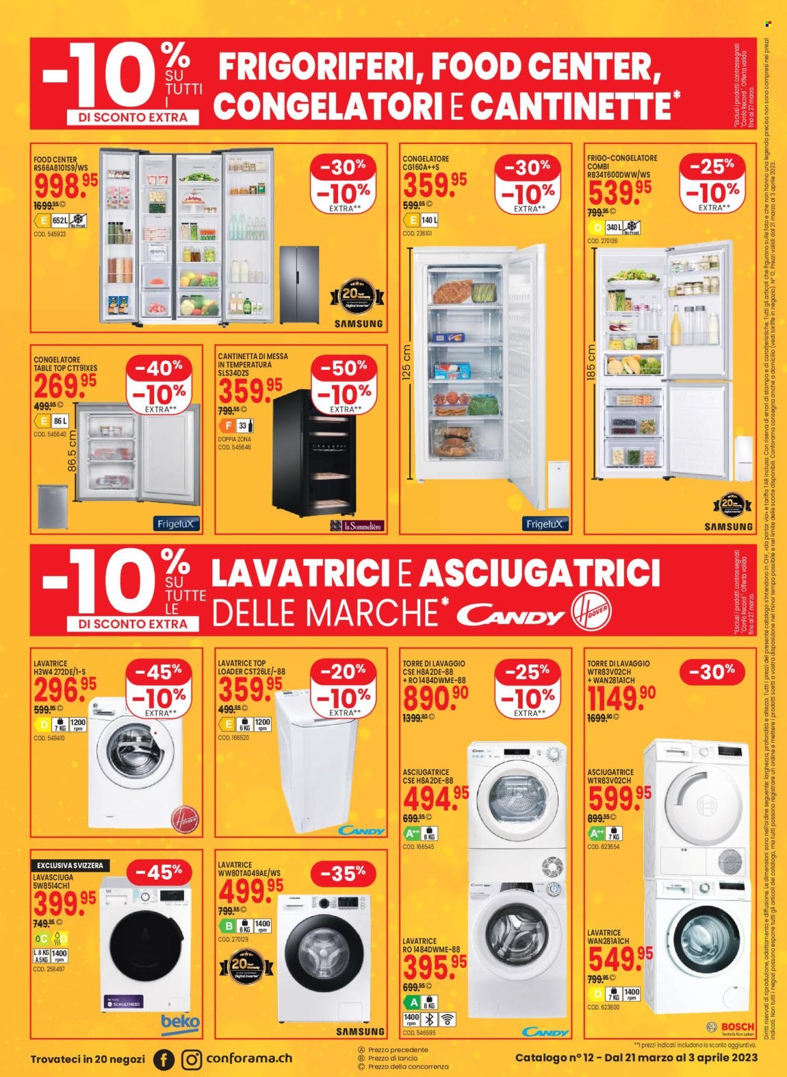 Volantino Conforama - 21.3.2023 - 3.4.2023. Pagina 12