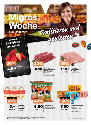 Prospekte Migros - 21.3.2023 - 27.3.2023.