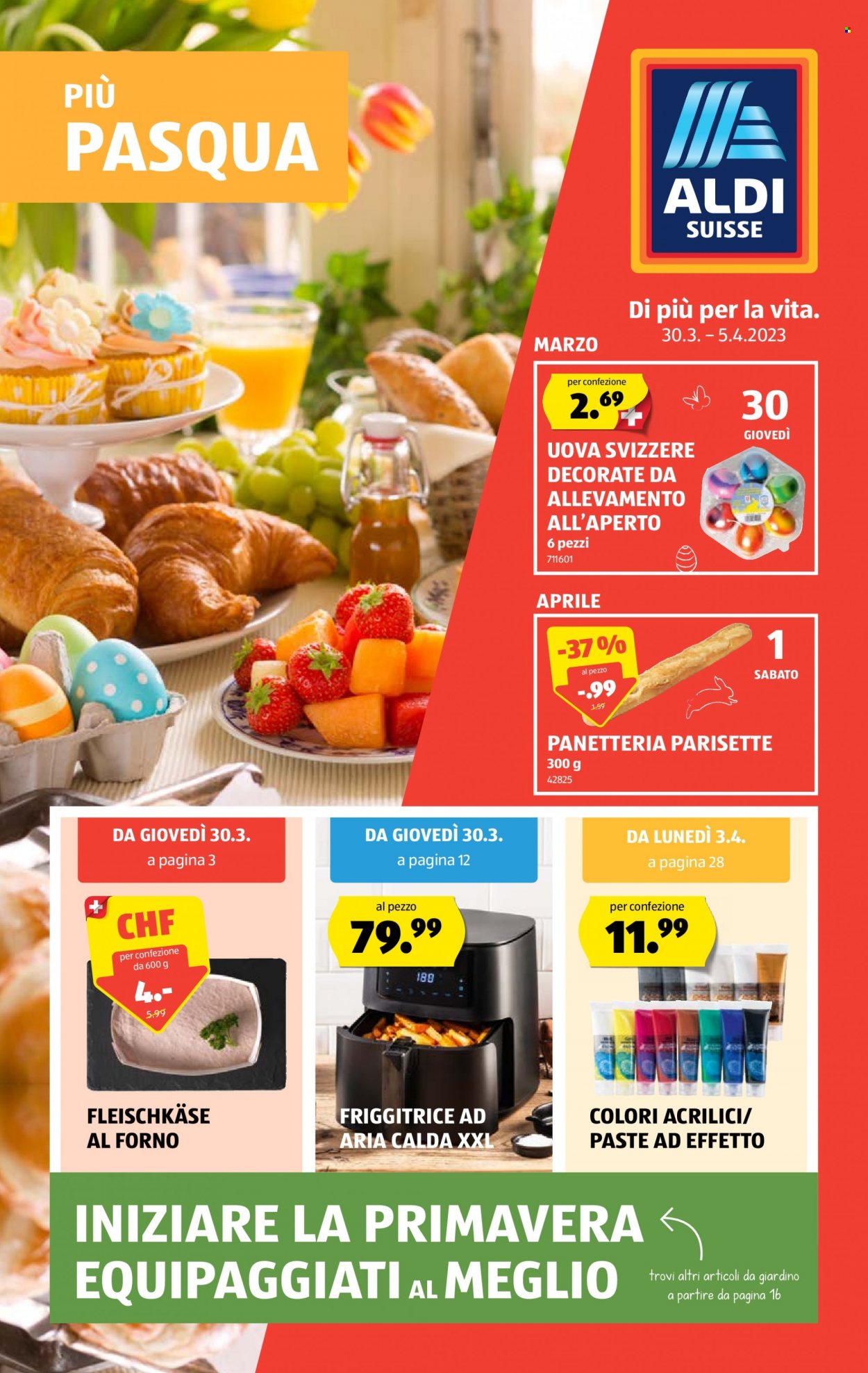 Volantino Aldi - 30.3.2023 - 5.4.2023. Pagina 1