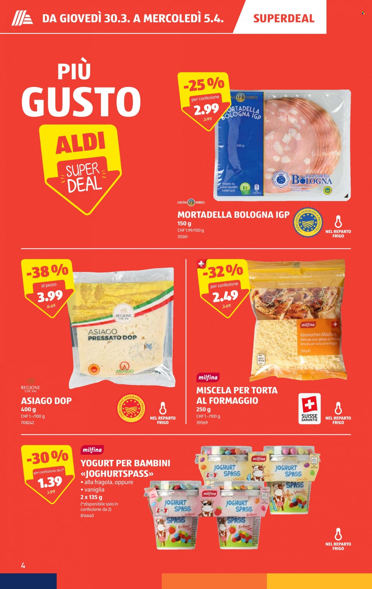 Volantino Aldi - 30.3.2023 - 5.4.2023. Pagina 4