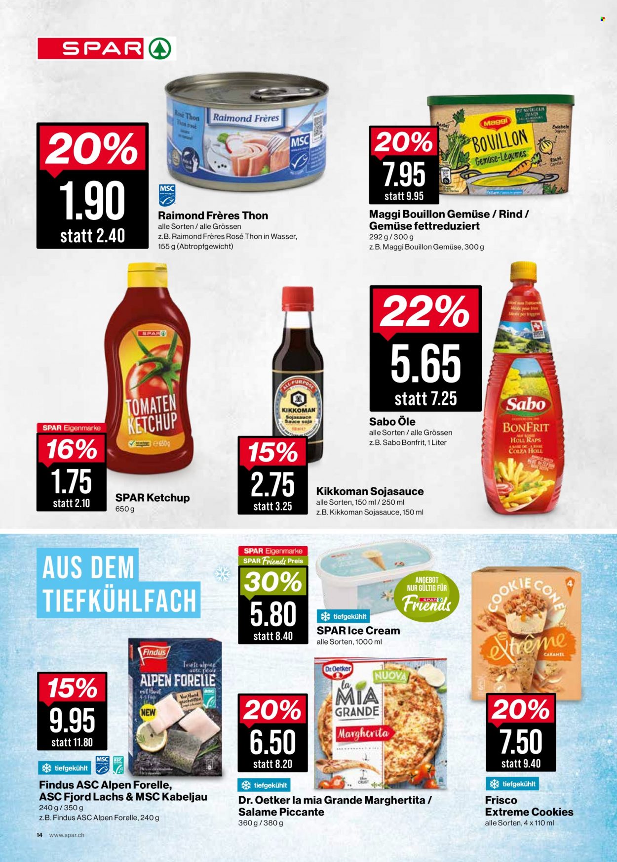 Catalogue SPAR - 28.3.2023 - 1.4.2023. Page 14
