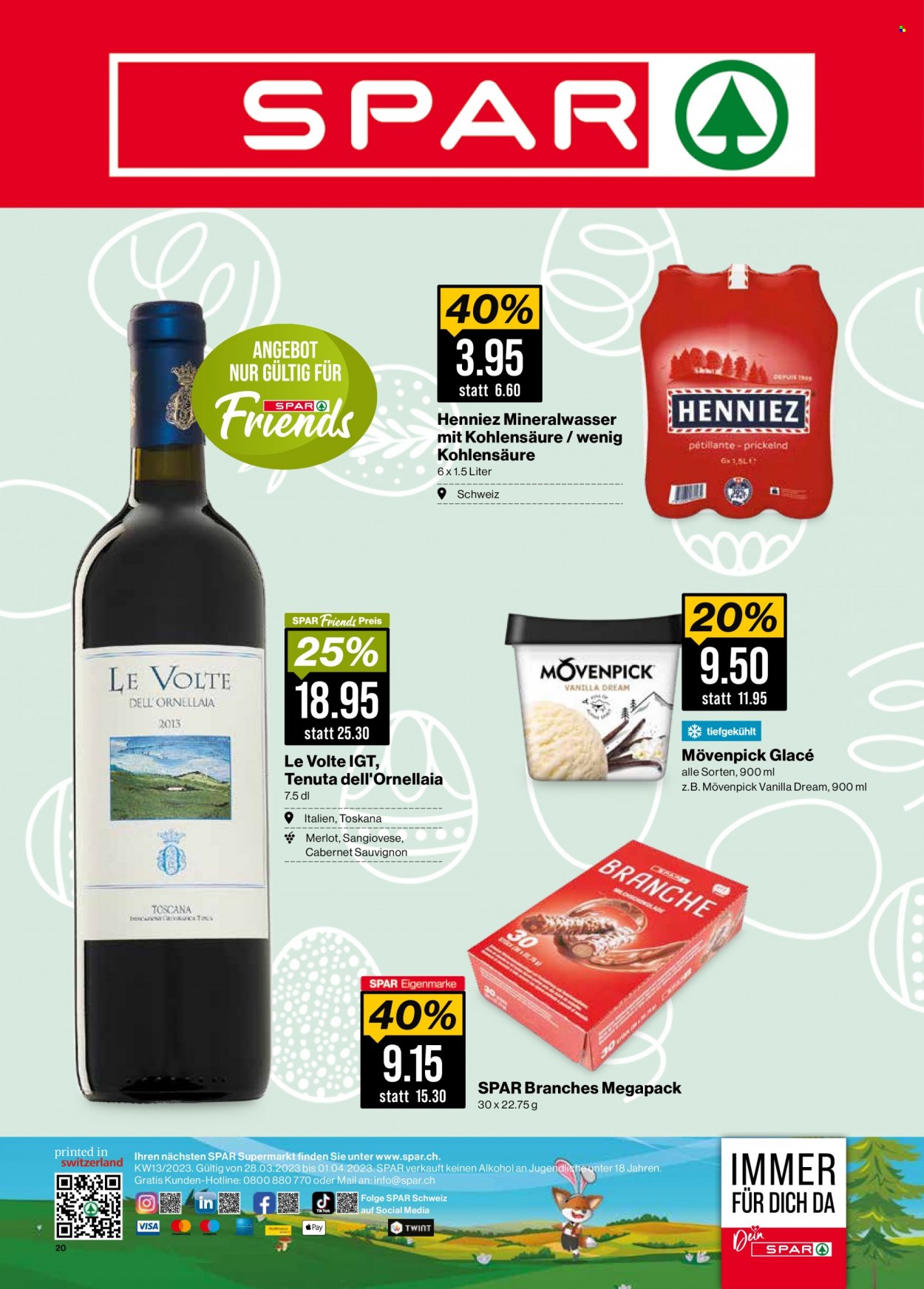 Catalogue SPAR - 28.3.2023 - 1.4.2023. Page 20