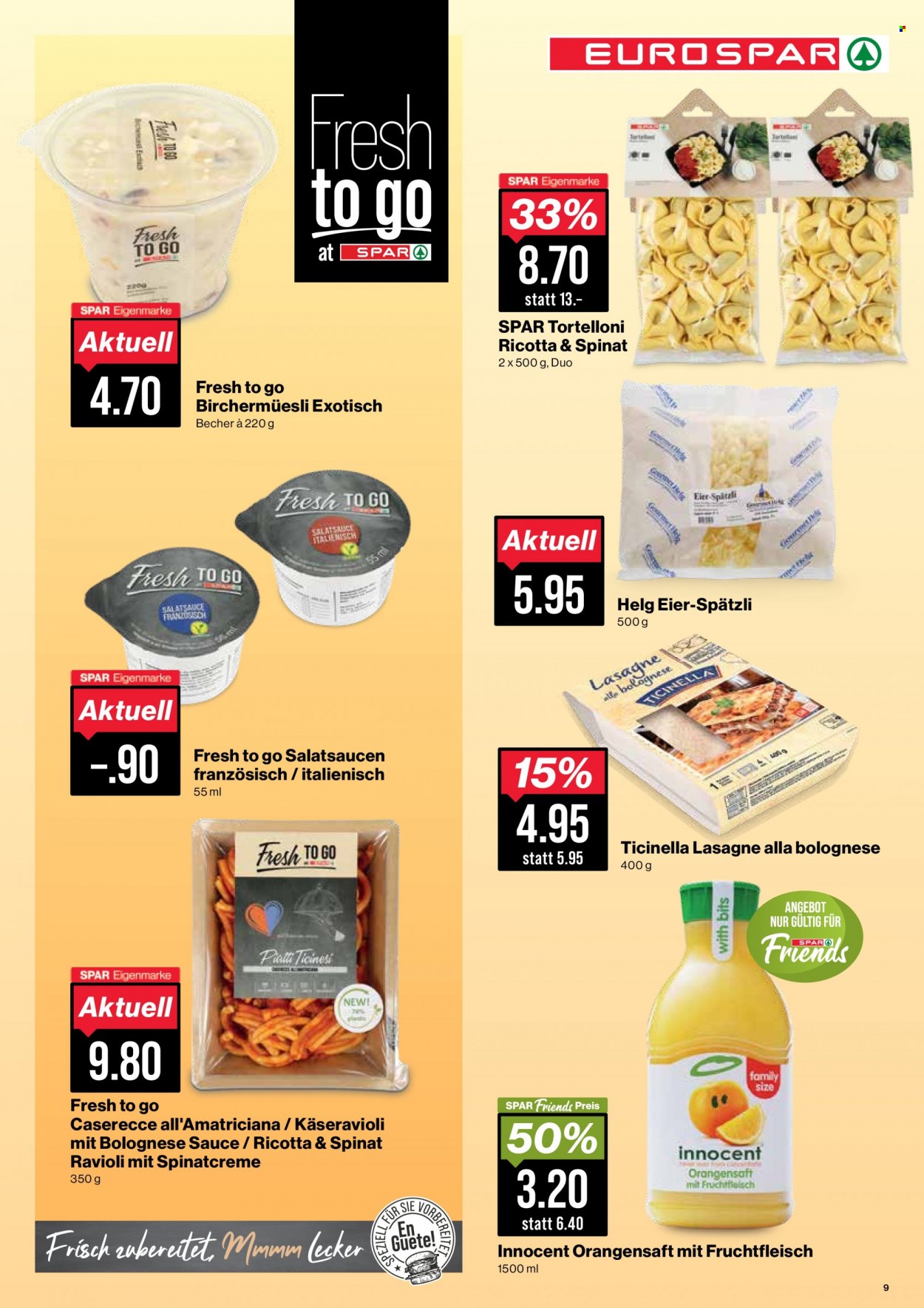 Prospekt SPAR - 28.3.2023 - 1.4.2023. Seite 9