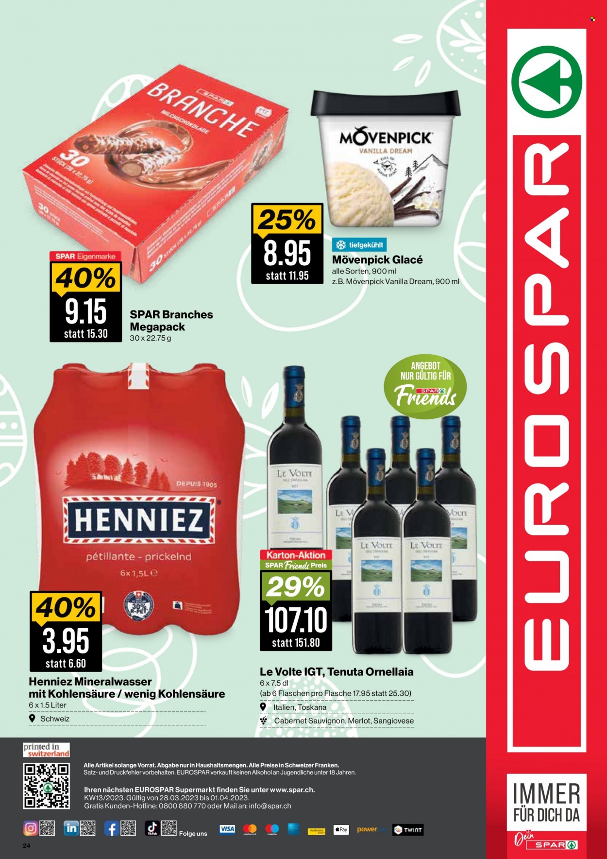 Prospekt SPAR - 28.3.2023 - 1.4.2023. Seite 24