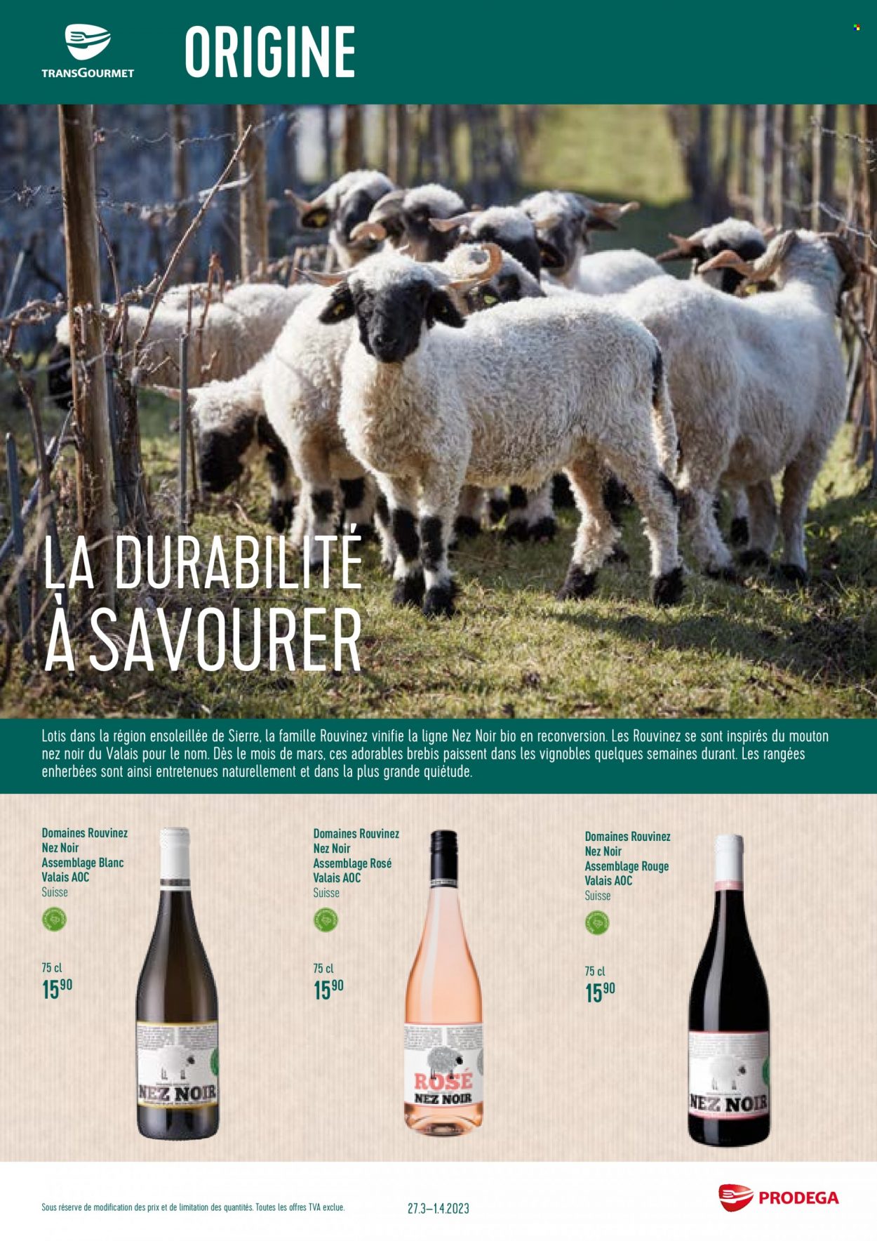 Catalogue Prodega - 27.3.2023 - 1.4.2023. Page 1