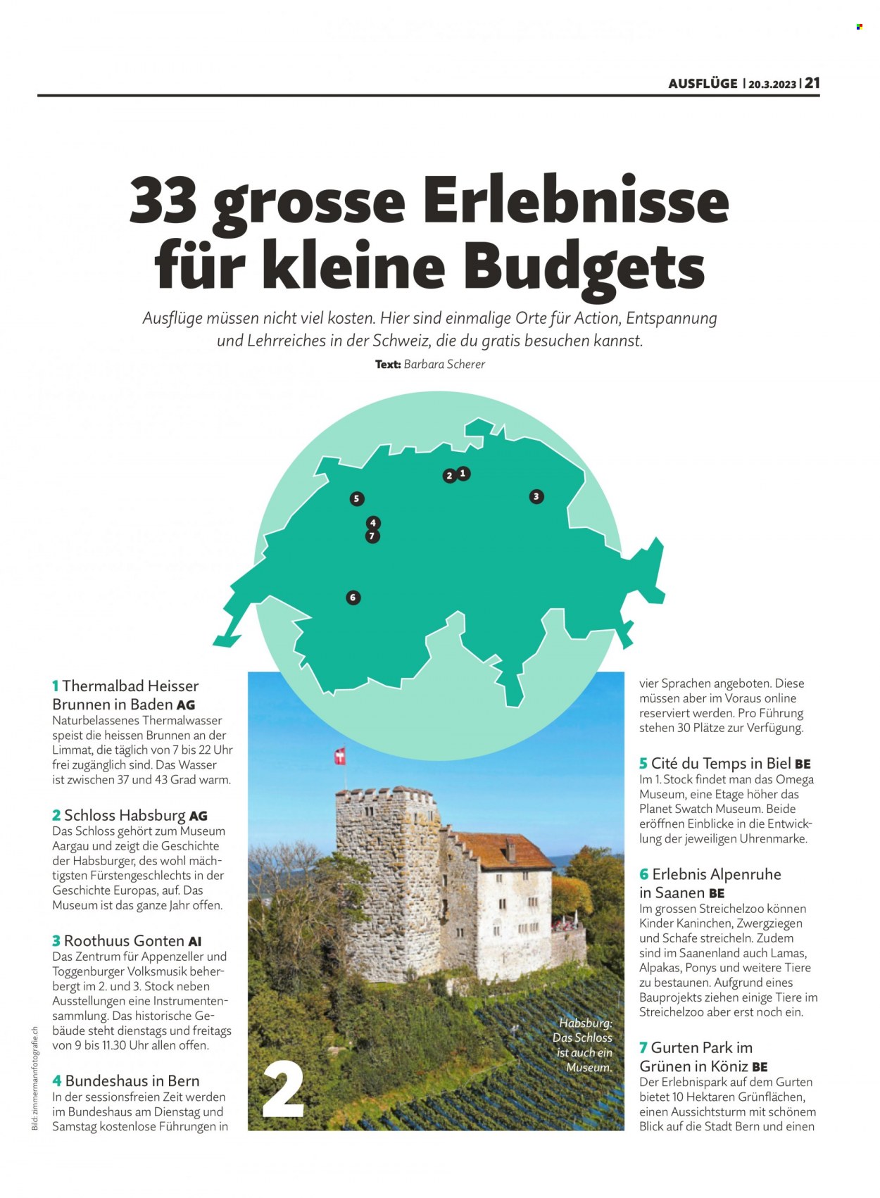 Prospekt Migros - 20.3.2023 - 26.3.2023. Seite 21