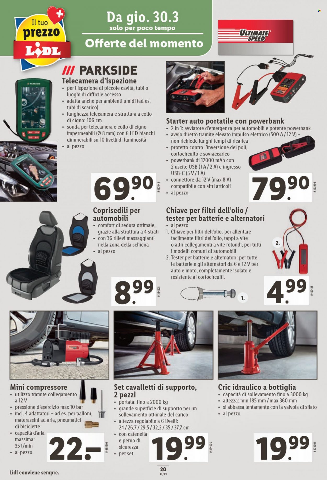 Volantino Lidl - 30.3.2023 - 4.4.2023. Pagina 20