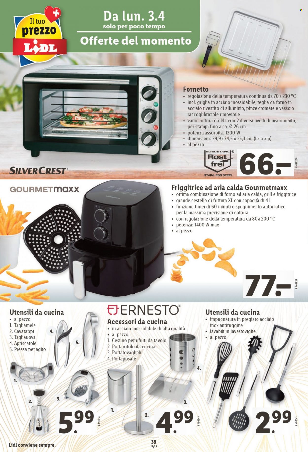 Volantino Lidl - 30.3.2023 - 4.4.2023. Pagina 38