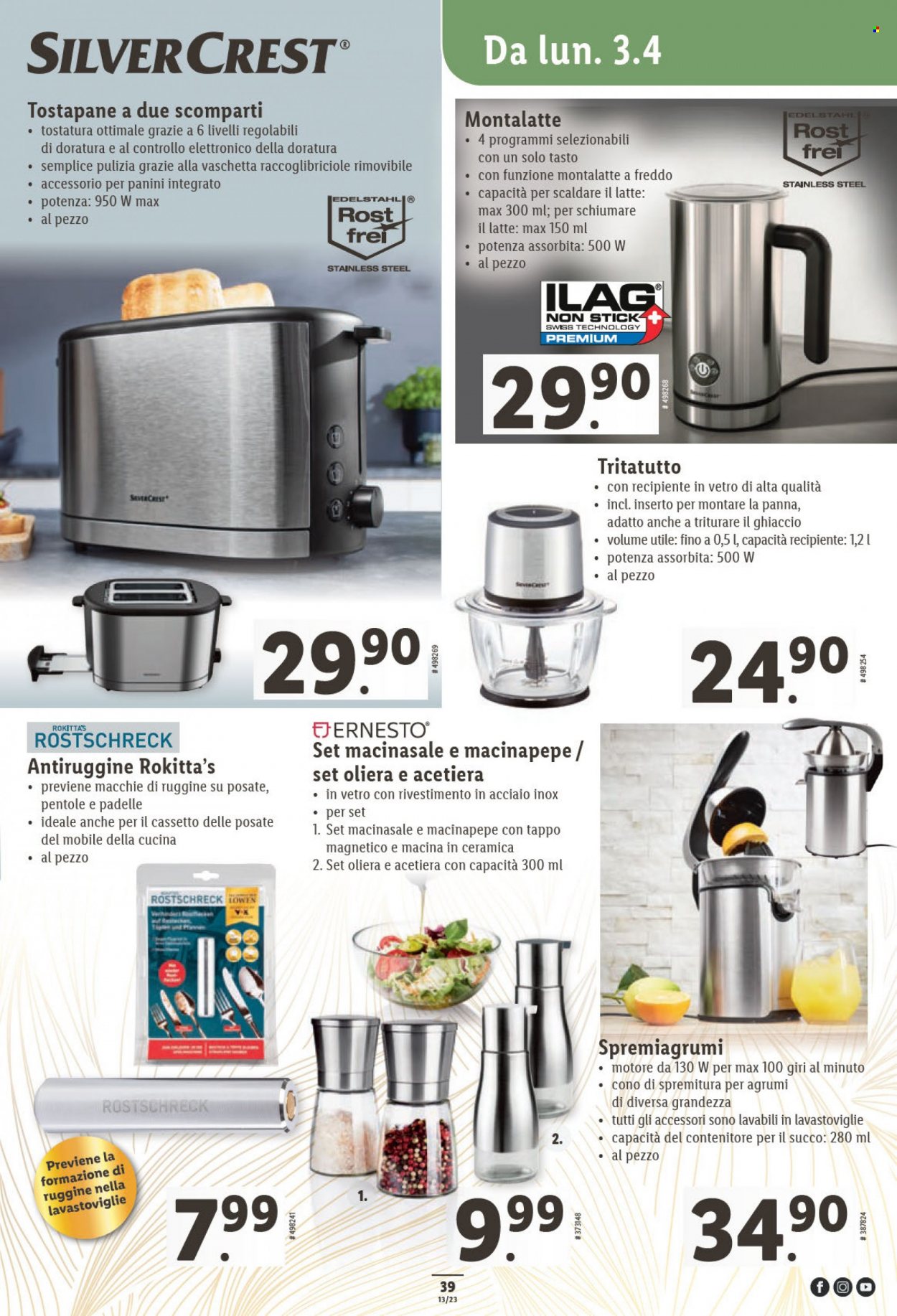 Volantino Lidl - 30.3.2023 - 4.4.2023. Pagina 39