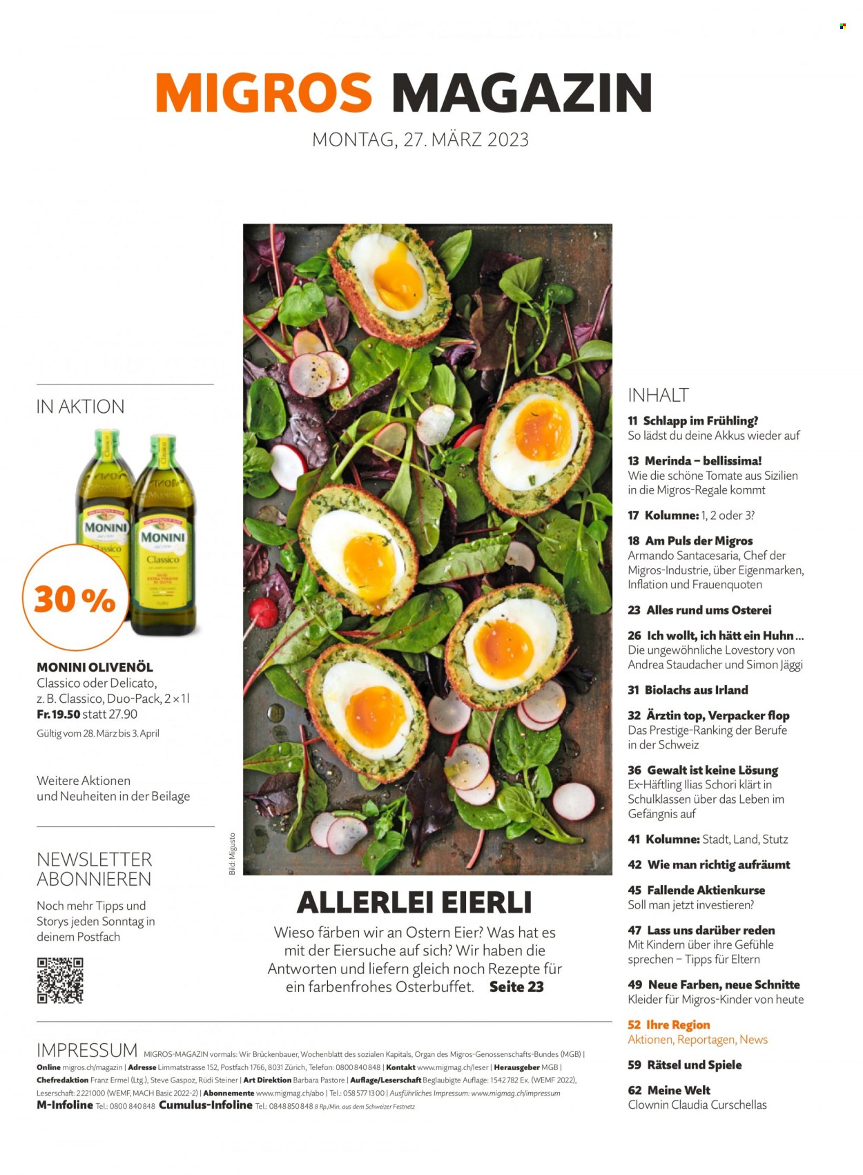 Prospekt Migros - 27.3.2023 - 2.4.2023. Seite 9