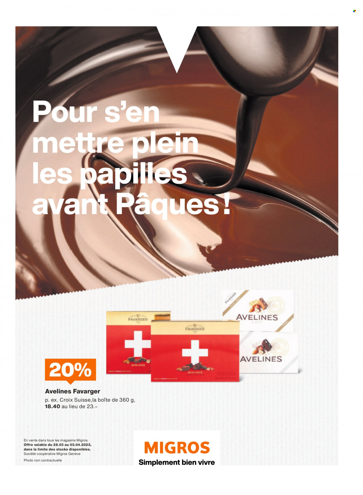Prospekt Migros - 27.3.2023 - 2.4.2023. Seite 37