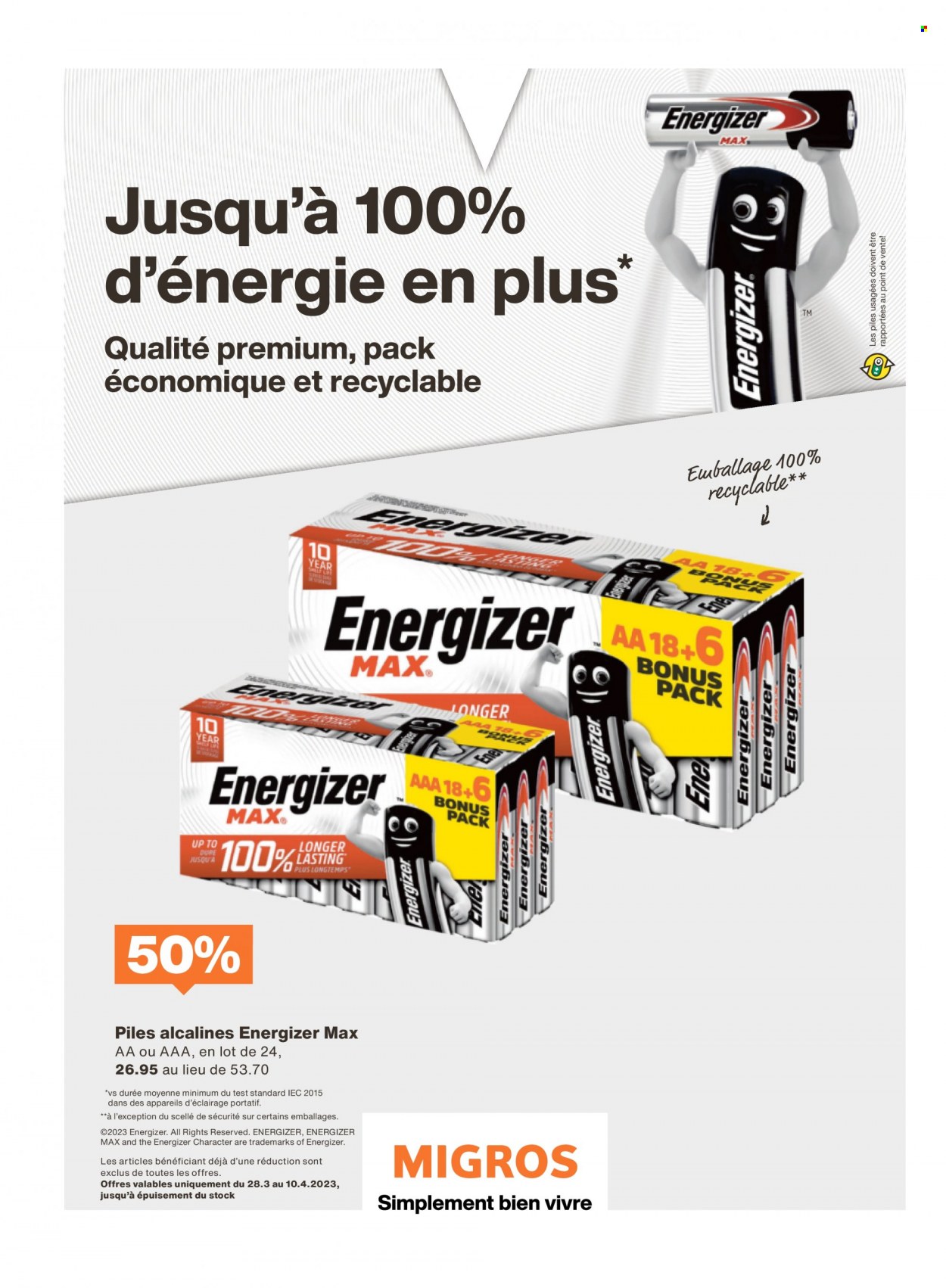 Prospekt Migros - 27.3.2023 - 2.4.2023. Seite 46