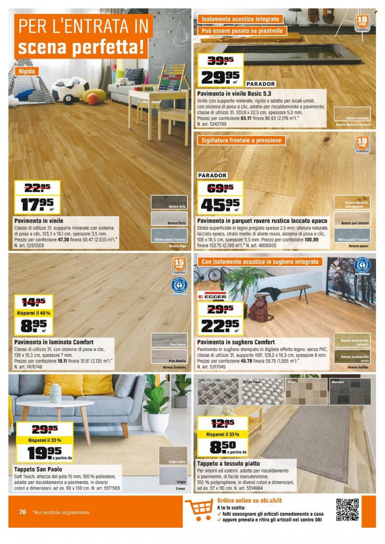 Volantino OBI - 27.3.2023 - 8.4.2023. Pagina 20