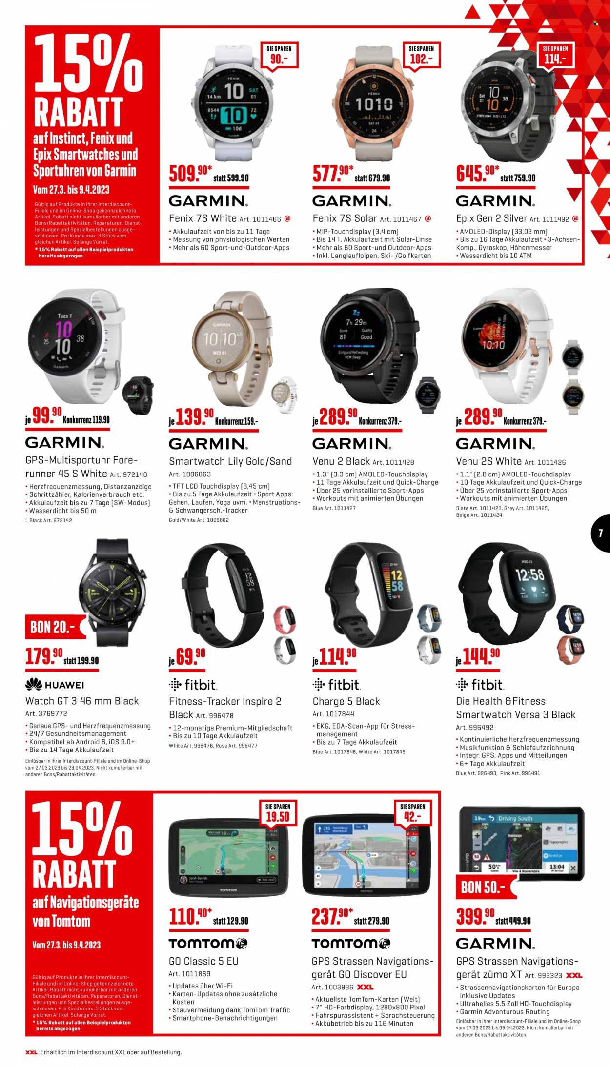 Catalogue Interdiscount - 27.3.2023 - 9.4.2023. Page 7