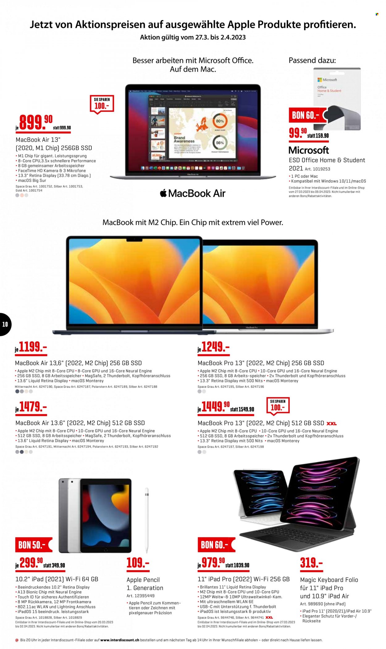 Catalogue Interdiscount - 27.3.2023 - 9.4.2023. Page 10